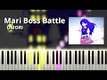 Mari Boss Battle - OMORI OST (Piano Tutorial)