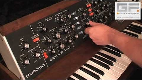Minimoog Synthesizer