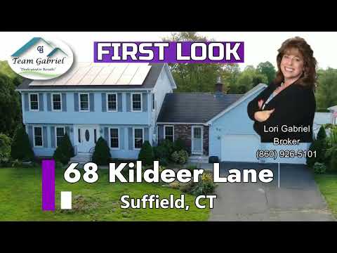 68 Kildeer Lane, Suffield, CT home video tour