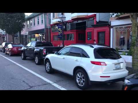 Tour of East Greenwich RI by car