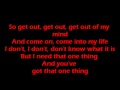 One Thing by One Direction (Lyrics)