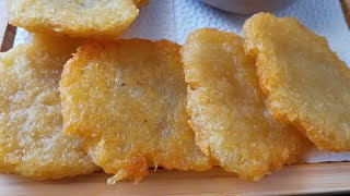 ONLY 2 INGREDIENTS POTATO PANCAKE RECIPE / How to Make the Perfect Potato Pancake