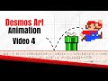How to Create Desmos Art 4 - Animation -  Step by Step Guide