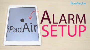 Apple iPad Air Alarm setup