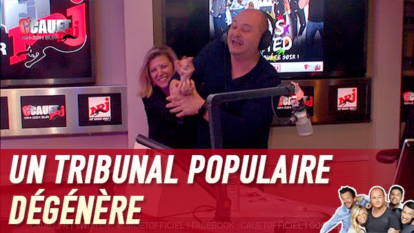 Un Tribunal Populaire dégénère à coup de mortadelle - C’Cauet sur NRJ