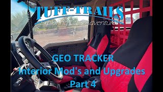 Player Profile S2 E10 Geo Tracker Interior Mod's and Upgrades Part 4 #custominterior