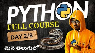 PART-2 | Variables & Operators Python full course in telugu 👩‍💻 #python @SwaroopVITB  @niharrdg