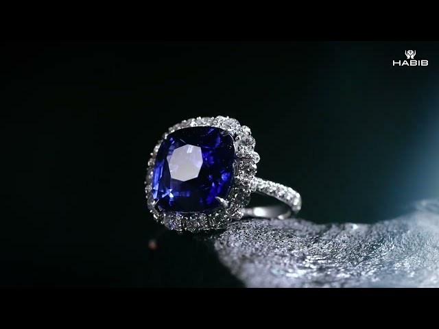 HABIB Exclusive Sapphire & Diamond Ring class=