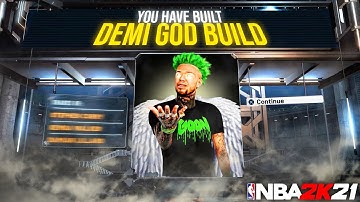 THE OVERPOWERED DEMIG0D BUILD YOU NEED TO MAKE ON NBA 2K21! BEST GUARD BUILD 2k21! BEST BUILD 2k21