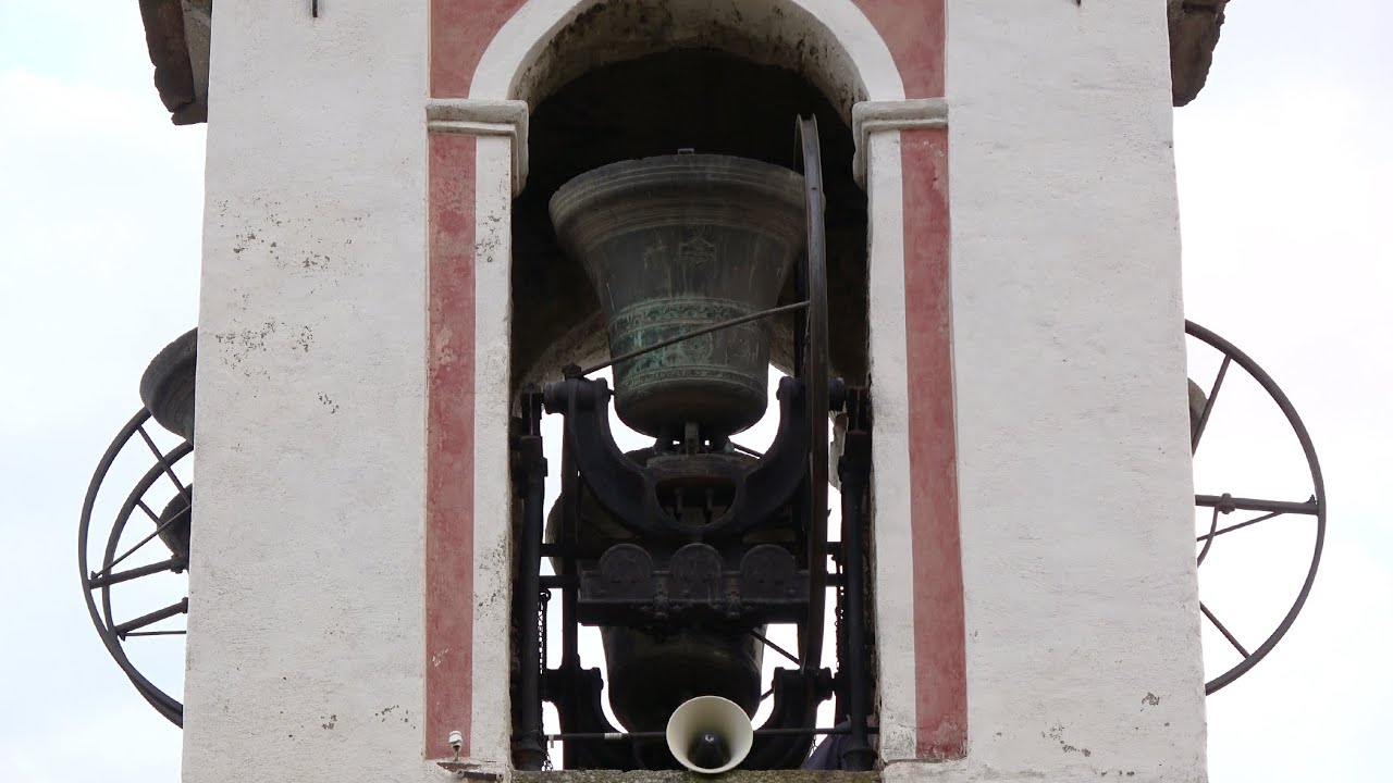 Звон пяти колоколов Интрагны (Вербания) на праздник Святого Иакова