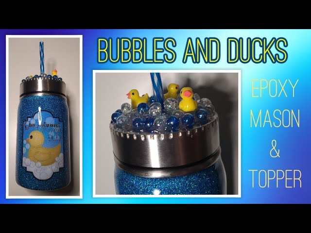 What the duck epoxied tumbler with duck lid30oz skinny epoxied