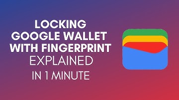 How To Lock Google Wallet With Fingerprint? (2024)