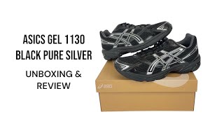 ASICS Gel 1130 Black Pure Silver 1201A906-001