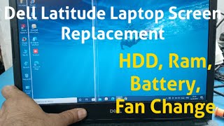 Dell Laude Laptop Screen Replacement Dell Laude 3480 Laptop Screen Change & Disembly