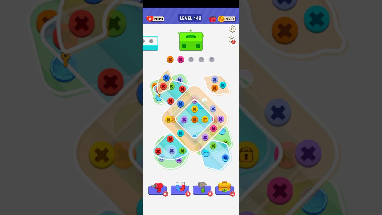 Unscrew It 142 | GAME Walkthrough