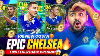 AHH🤬 I GOT SCAMMED IN 1ST EVER PACK OPENING🤡 EPIC CHELSEA BOX😱 110 HAZARD + 108 COSTA + 107 CAHILL🤯🔥