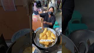 Aunty Ji Ke Pakode 🤤🧆| Bhajiya Bread Pakora 😋🌮| Indian Street Food #shorts #bhajiya #pakora