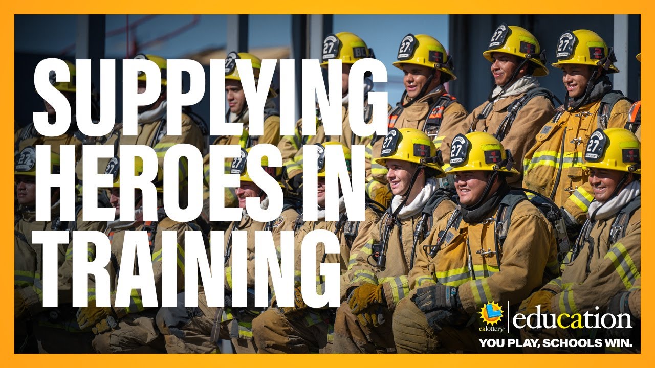 How California Lottery Funds Support the Next Generation of Firefighters​