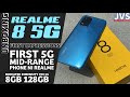 realme 8 5G Unboxing and First Impressions - Filipino | Mediatek Dimensity 700 | 8GB 128GB |