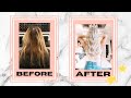 INSTALLING HAIR EXTENSIONS AND COLOR TRANSFORMATION ON LINDSAY SILBERMAN | HAIR GODDESS OF NY