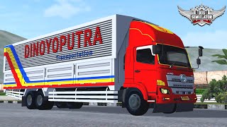 Mod Bussid Hino 500 Wingbox || Bus Simulator Indonesia