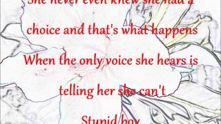 Video thumbnail of ""Stupid Boy" Cassadee Pope (Full song & Lyrics)"