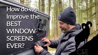 Car Window Screen Updates and Other Camping Projects for our SUV Camper