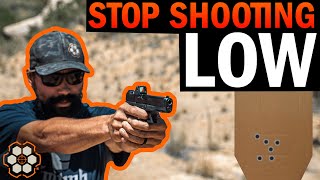 How to Stop Shooting Low with a Pistol