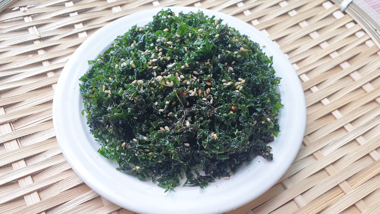 깻잎 튀김 조림