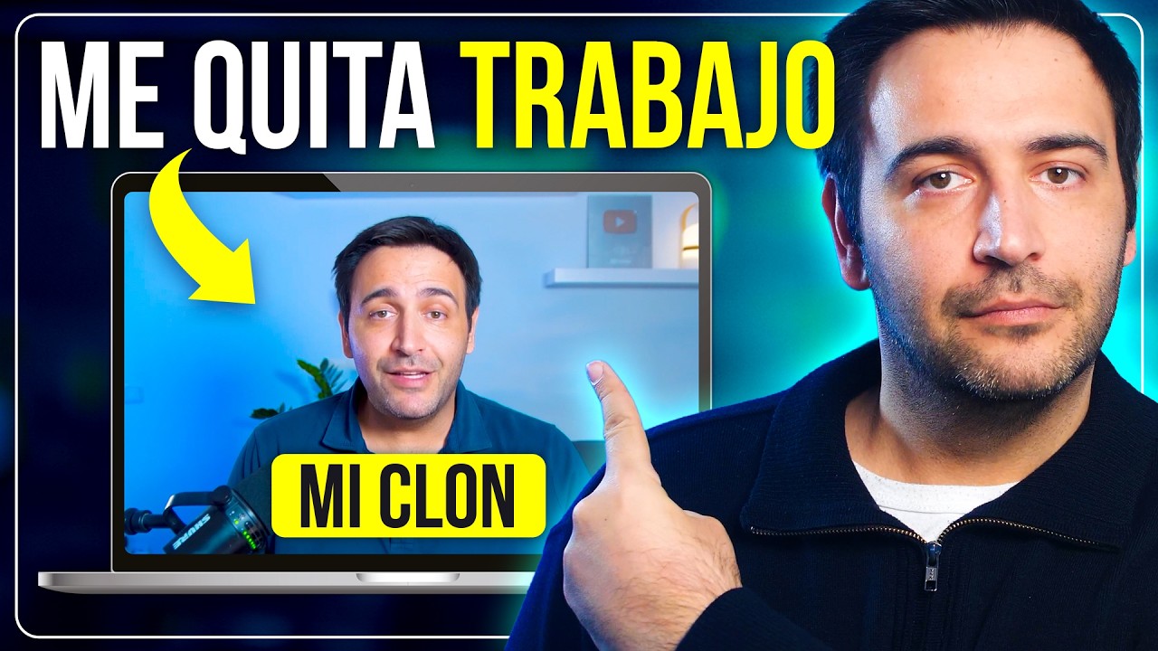 ¡Sé YOUTUBER sin cámara! Esta IA me sustituye