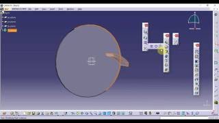 Catia V5 Tutorial on Impeller Design #1
