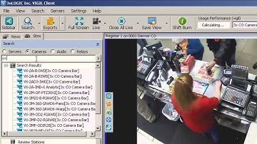 VIGIL 8.0 Perform a Search for Server, Camera, Audio, or Relay Device