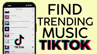 How to Find Trending Sound Music on Tiktok (2023)