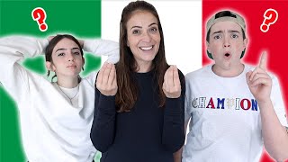 SPEAKING ONLY ITALIAN FOR 24 HOURS!