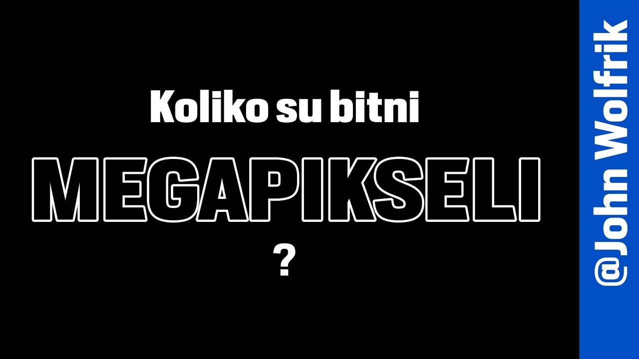 Šta su to MEGAPIKSELI / lokacije za fotkanje u BGu (drugi deo) | @JohnWolfrik