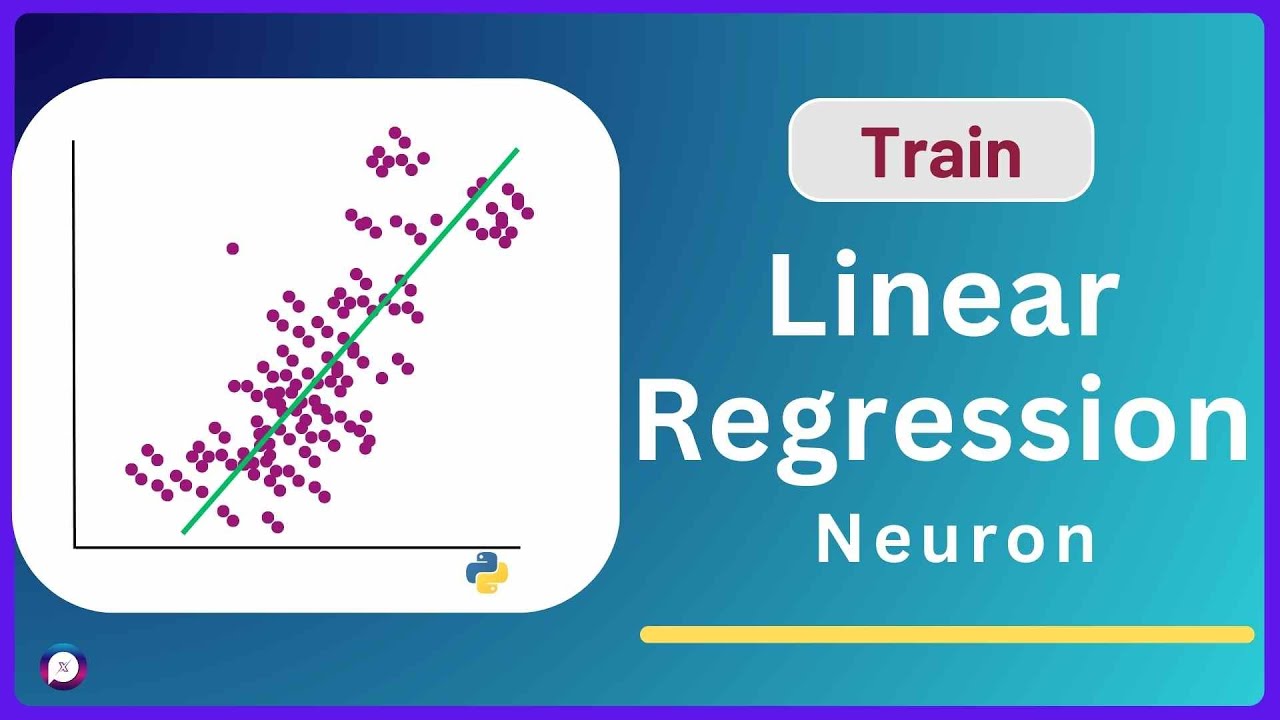 Linear Regression with a Neuron Model in Python | Deep Learning from ...