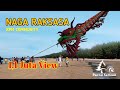 Layangan Naga Raksasa Panjang 100 Meter - Mengudara di Pantai Semilir - Dragon Kite Karanglo