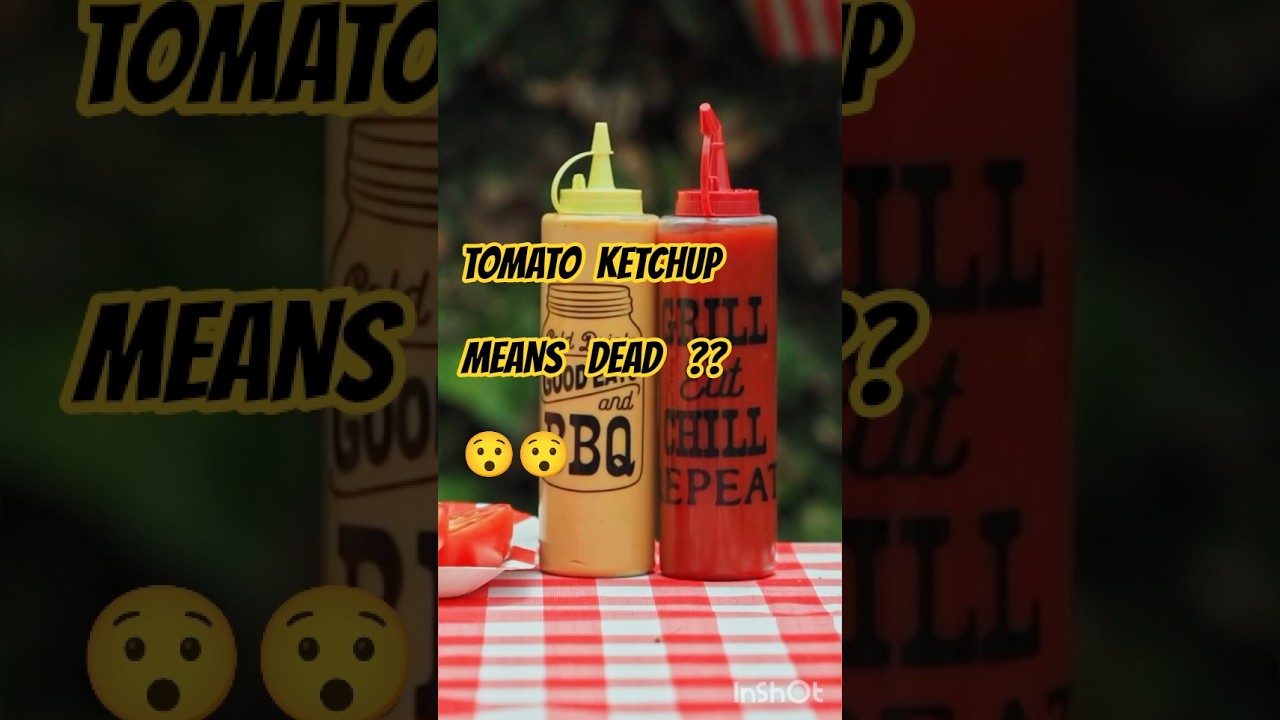 Stop using Tomato Ketchup.