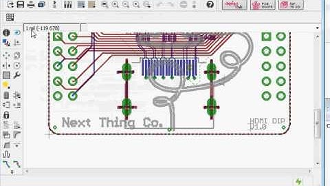 How to change viewing from mm to mils in Eagle PCB