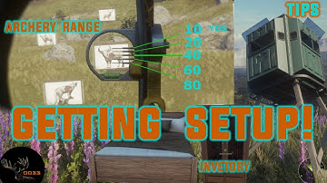 GETTING SETUP on Parque Fernando!! *ARCHERY Range* Call of the Wild  THEHUNTER 2018