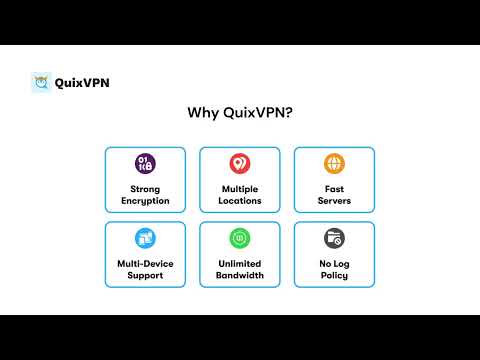 QuixVPN - Easy, Secure & Free VPN Chrome Extension video preview 2