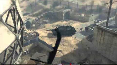 MW3 AON Jump Knife 180 Straight Up Bank Shot Final Killcam on Dome
