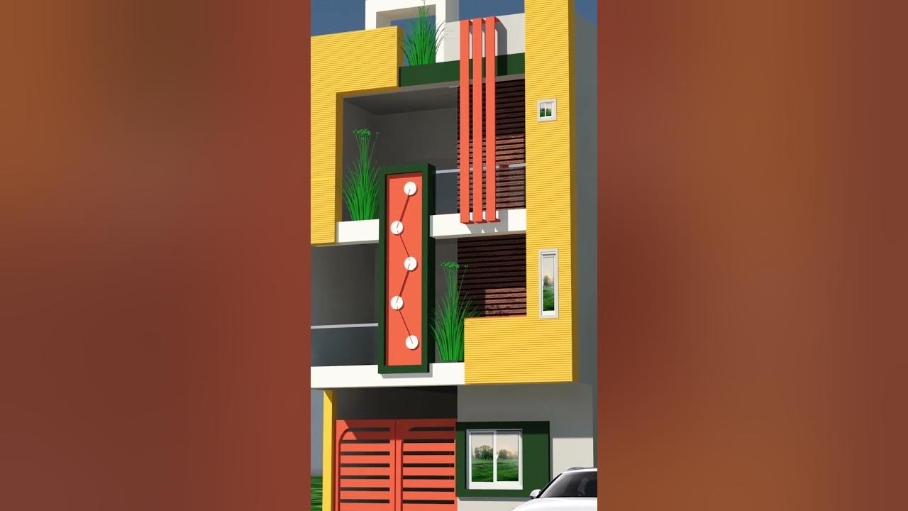 beautiful-front-house-design-housedesign-viral-exterior-youtube