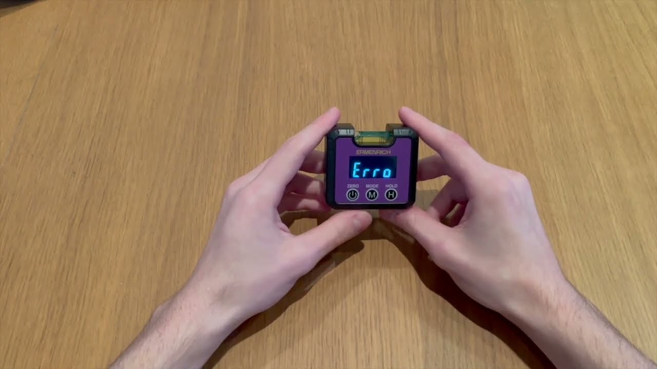 Цифровой уровень Ermenrich Verk LQ30 | Ermenrich – видео распаковки