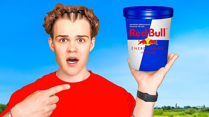 Tehdään itse REDBULL JÄÄTELÖÄ!