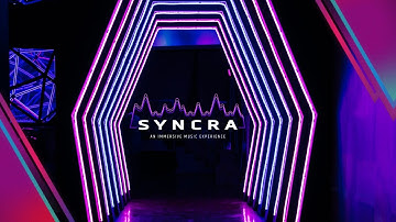 Experience SYNCRA  "An immersive walkthrough to interact with music, lights and, visuals"
