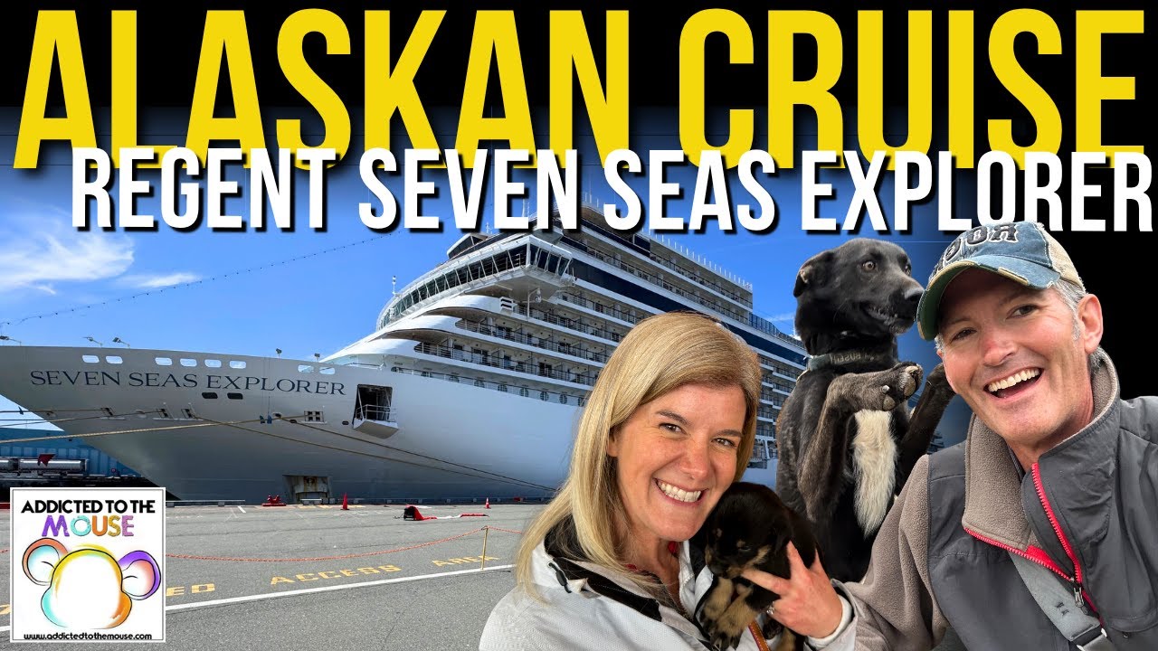 Boarding Alaska's AMAZING Luxury Cruise - Regent Seven Seas Explorer