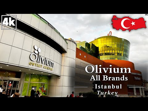 Olivium All Brands, Istanbul, Turkey 🇹🇷 (4K UHD 60fps)