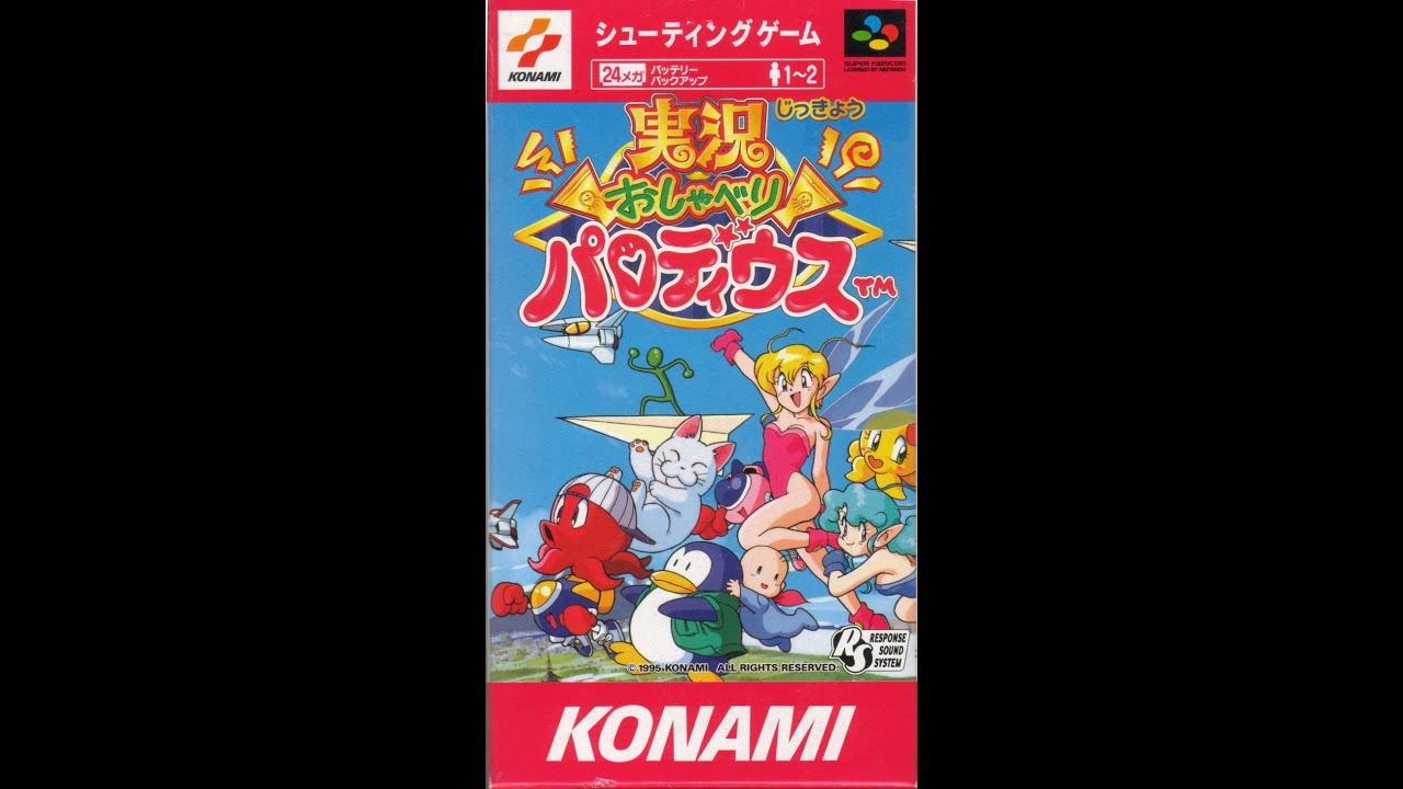 Jikkyou Oshaberi Parodius (Super Nintendo) - YouTube