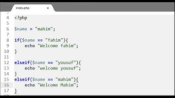 PHP MySQL Bangla Tutorial Part - 6 - else / else if Statement